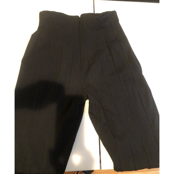 Roberto Robledo I.Maglin  size medium black Fitted & Flare stretch high rise - Picture 11 of 14